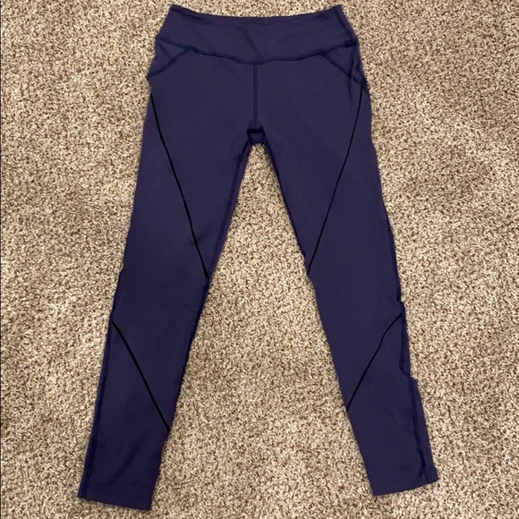 Beyond Yoga Navy Blue Leggings Size Medium - Picture 1 of 9
